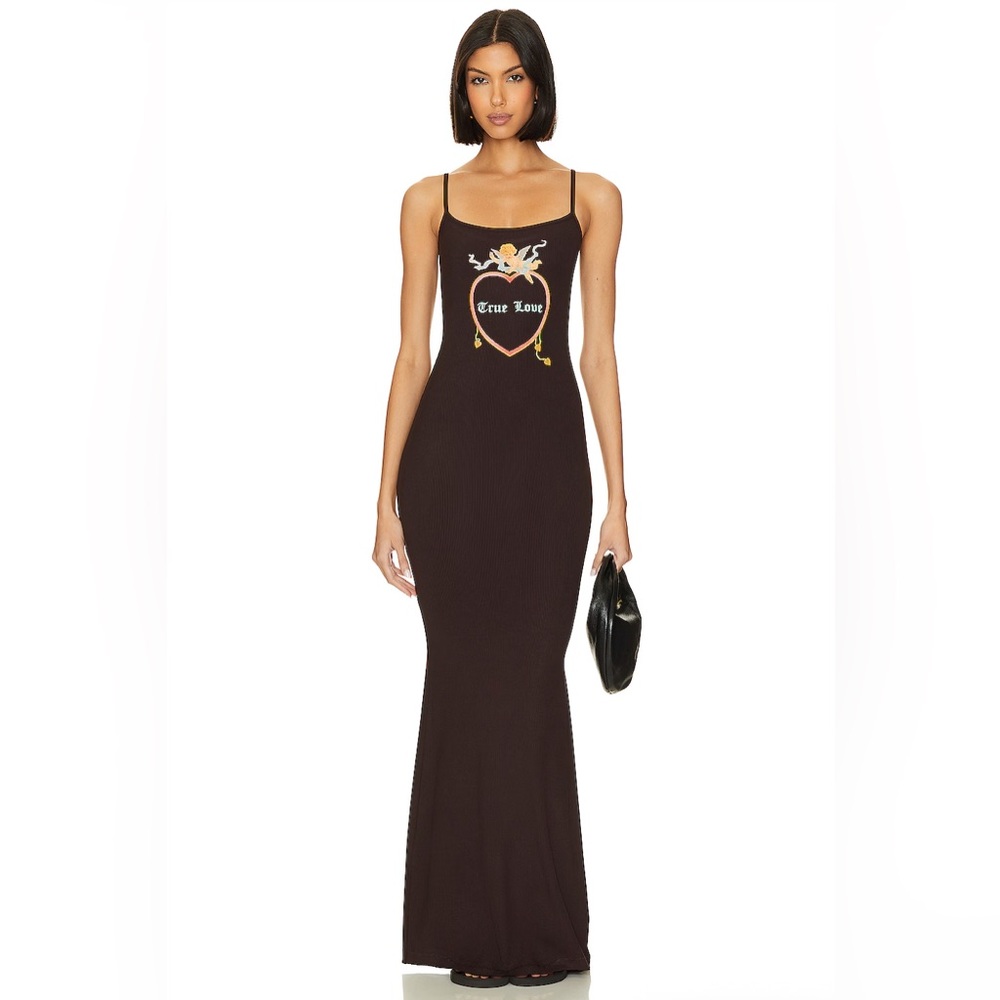 Boys Lie ‘Head Over Heals’ Brown Maxi Dress